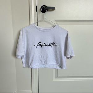 Alphalete Short Sleeve Crop Top